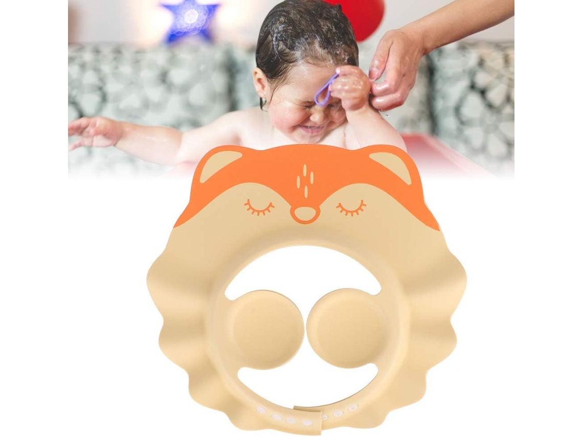 Touca De Shampoo Ajustável Hidyliu Para Bebês, Para Facilitar O Banho E Chuveiro, Leve E Confortável, 31x 28cm, 1 Unidade