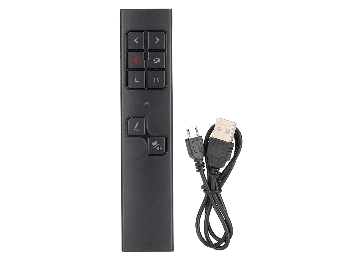 Aetheria caneta de Apresentação Sem Fio Pp 930 Controle Remoto Pointer Laser Usb Plug And Play
