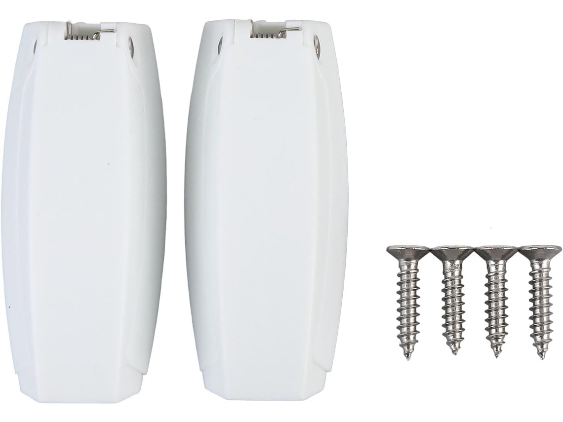 Fecho De Porta Bagagem Qqmora Rv, Gancho De Nylon Com Dobradiça Mola Para Armazenamento Em Reboques, Motorhomes, Barcos