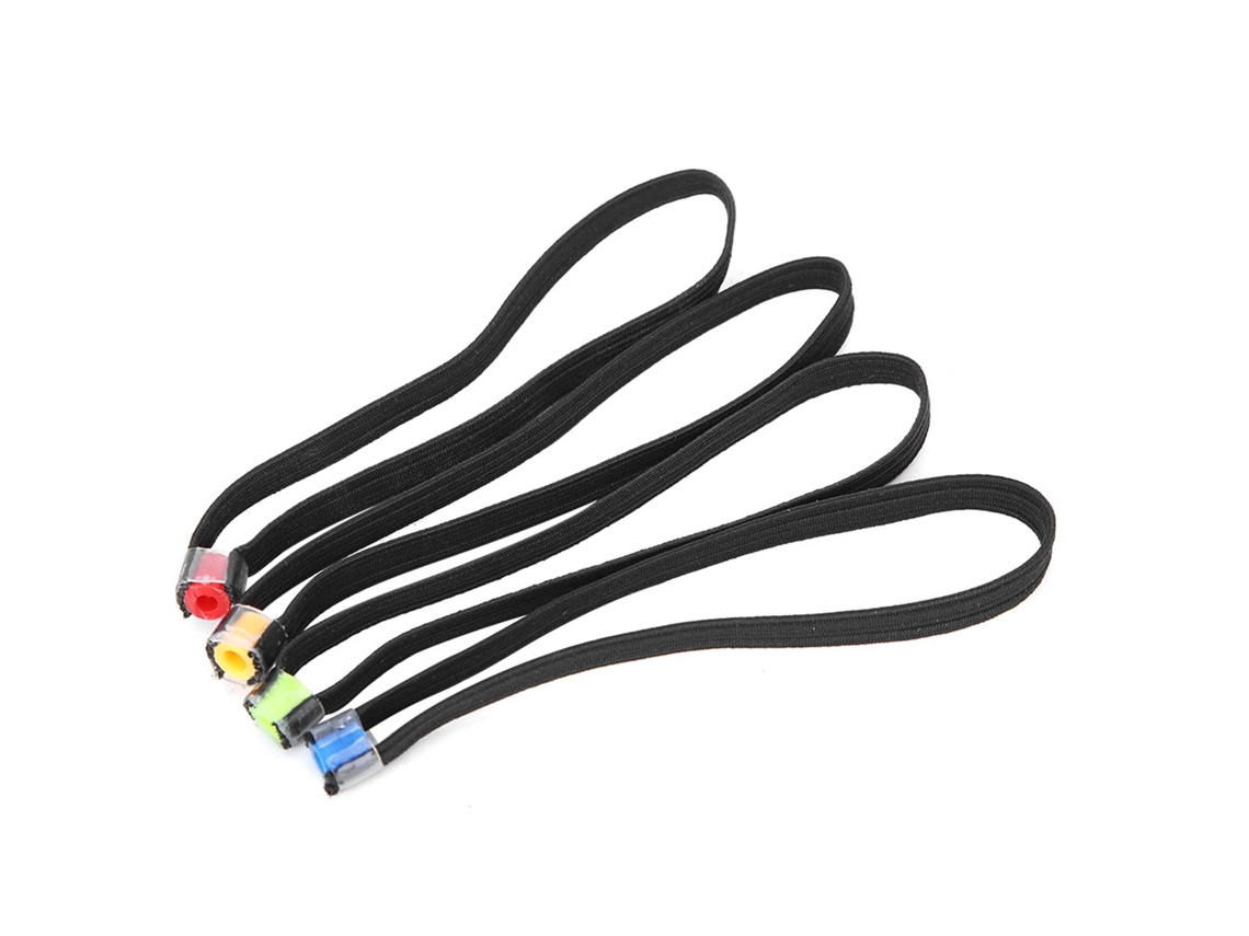 4 Rolos de Linha de Pesca Elástica Leve