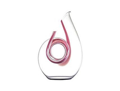 Riedel Decanter Curly Pink