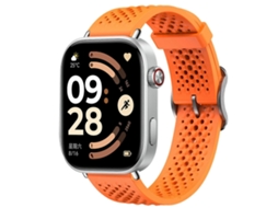 Pulseira De Silicone Em Malha De Cor Sólida Para Redmi Watch 6
