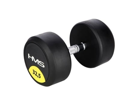 Rubberised Dumbbell 32.5kg Hms Hg Pro 32.5