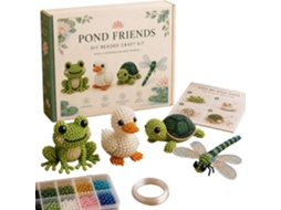 Kit 3d de Animais em Miçangas , Presente Diy Criativo para Adultos e Adolescentes Sapos PANOONA