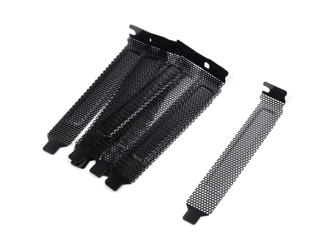 10 Pcs Capa de Malha de Po Pci Slot Cover Case de Computador Aço Duro Anti poeira YURU
