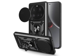 Capa De Celular Híbrida Tpu Com Design De Capa Para Câmera Deslizante