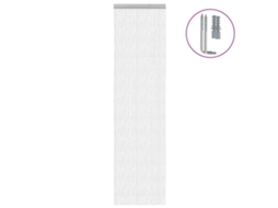 Vidaxl Mosquiteira Para Porta De Correntes 56x186 Cm Alumínio
