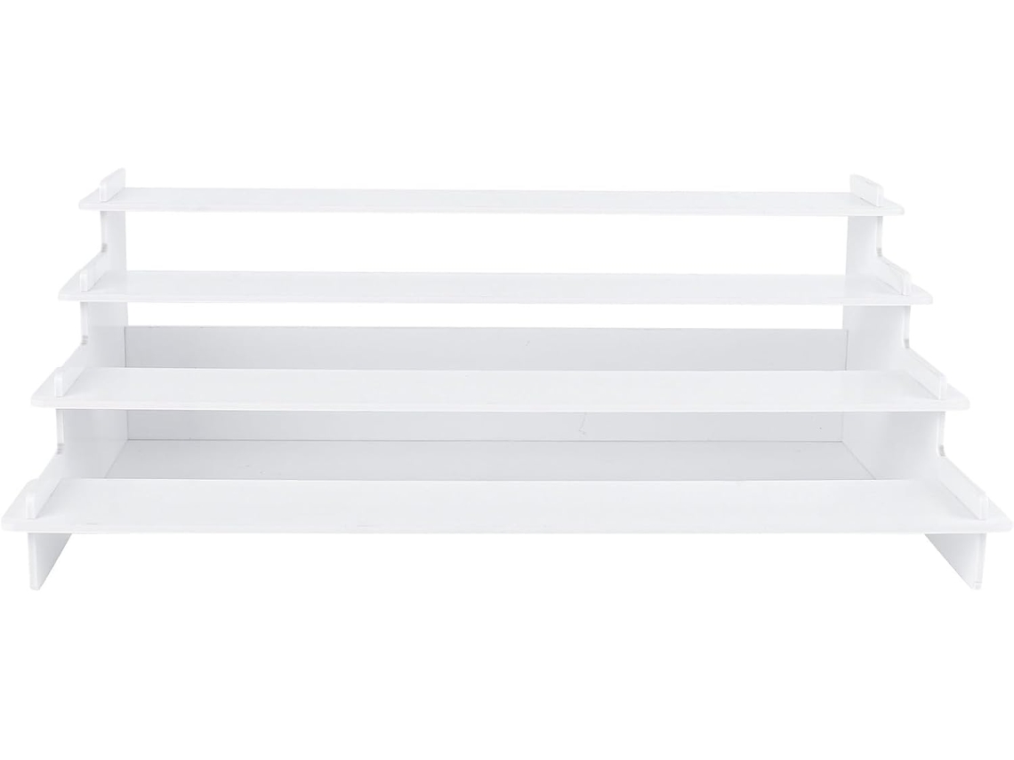 Suporte Trapezoidal Healeved em Acrílico Multicamadas Resistente e Seguro, Organizador Elegante para Casa Ou D