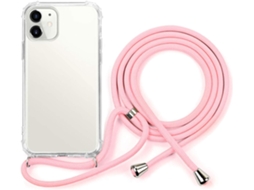 Correia Duro Comprimento para iPhone 11 HONGWE. Acrílico Transparente