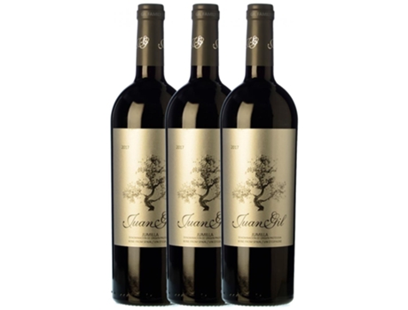 Vinho JUAN GIL Juan Gil Etiqueta Plata Monastrell Jumilla Crianza (0.75 L - 3 unidades)