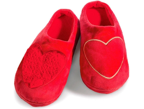 Pantufas Coração  Love Classic Tamanho M
