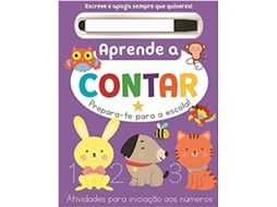 Livro Aprende A Contar Prepara-Te Para A Escola!  de Moira Butterfield (Português do Brasil)