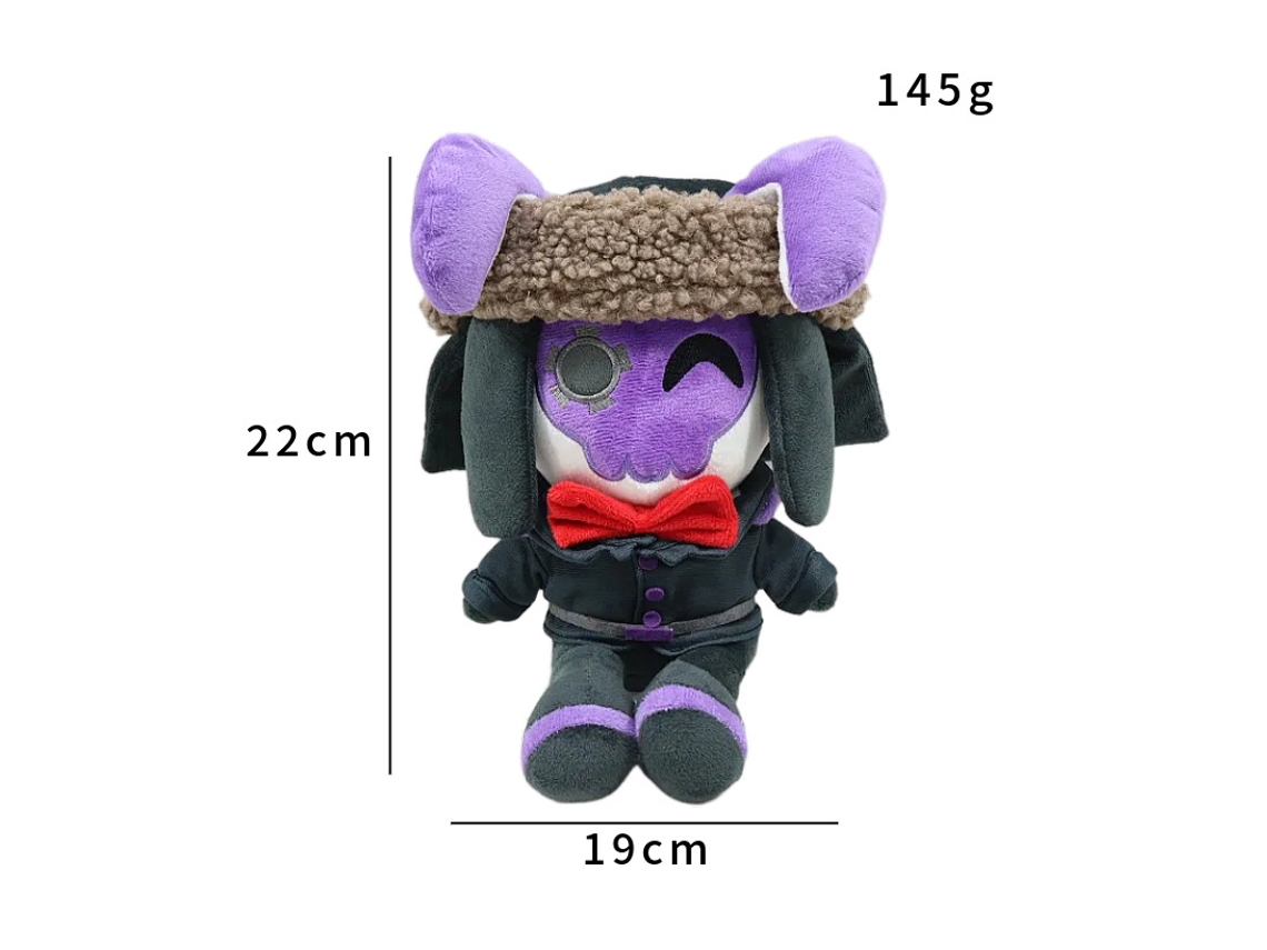 Boneco De Pelúcia Noite Roxa, Brinquedo Macio Infantil E Presente