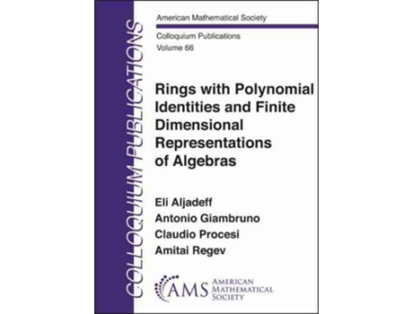 Livro Rings with Polynomial Identities and Finite Dimensional Representations of Algebras de Aljadeff, Eli et al. (Inglês - Capa Dura)
