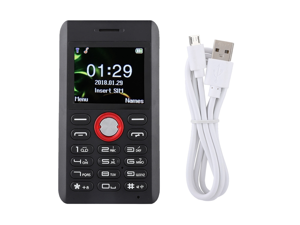 Laxiscreed Telemóvel Portátil Mini Com Tela De 1.77 Polegadas Para Uso Fácil