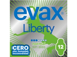 Pensos Higiénicos Liberty Normal EVAX emb. 12 un