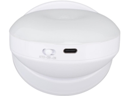 Luminária Noturna Recarregável De Parede Led Com Sensor Movimento,