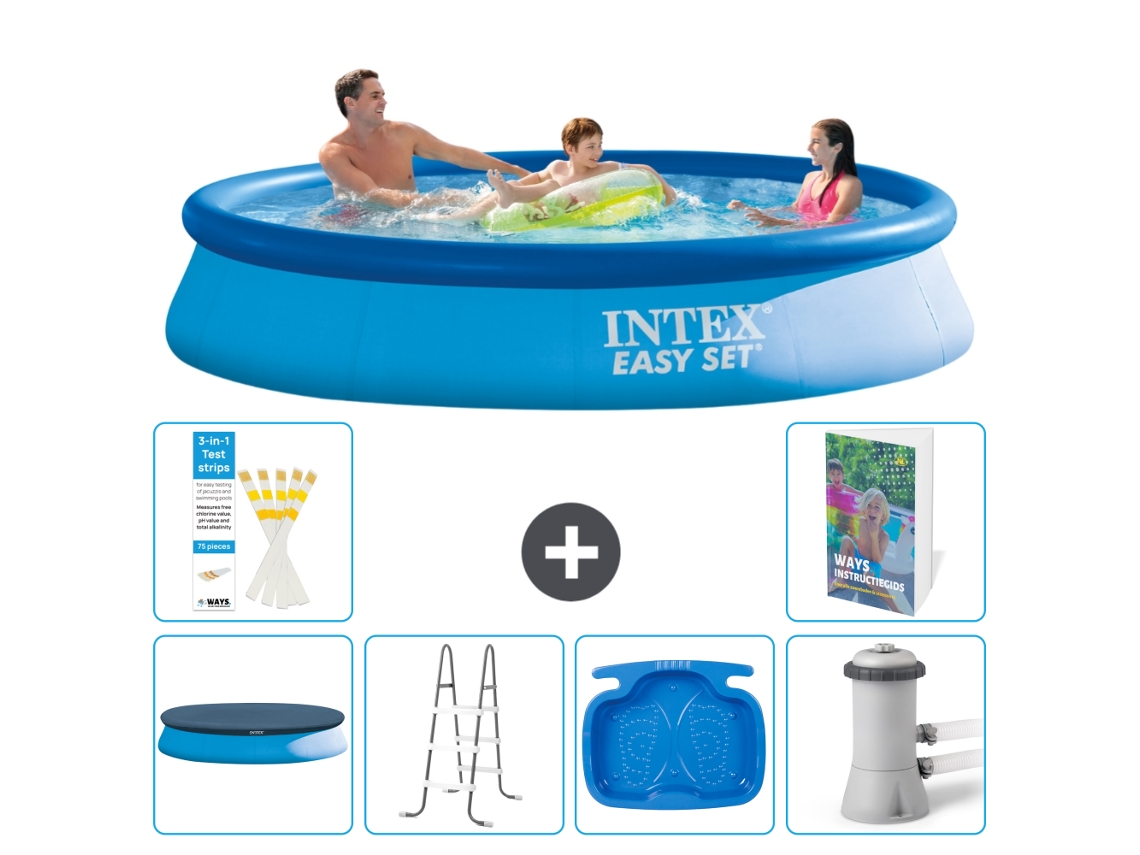 Piscina Easy Set Redonda 366x76 Cm 5 peças S140 INTEX