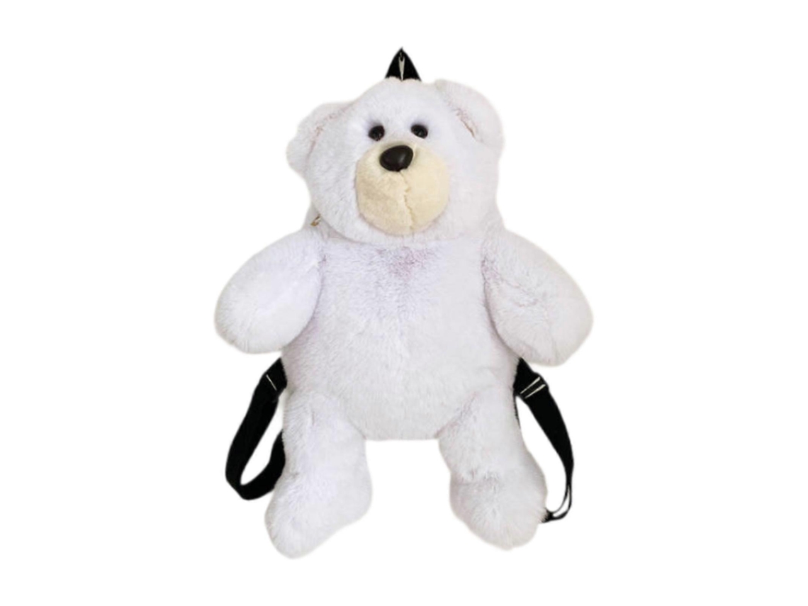 Mochila Casual Estilosa De Urso De Pelúcia Para Estudantes Universitários, Adultos, Crianças E Adolescentes Olysi Shop