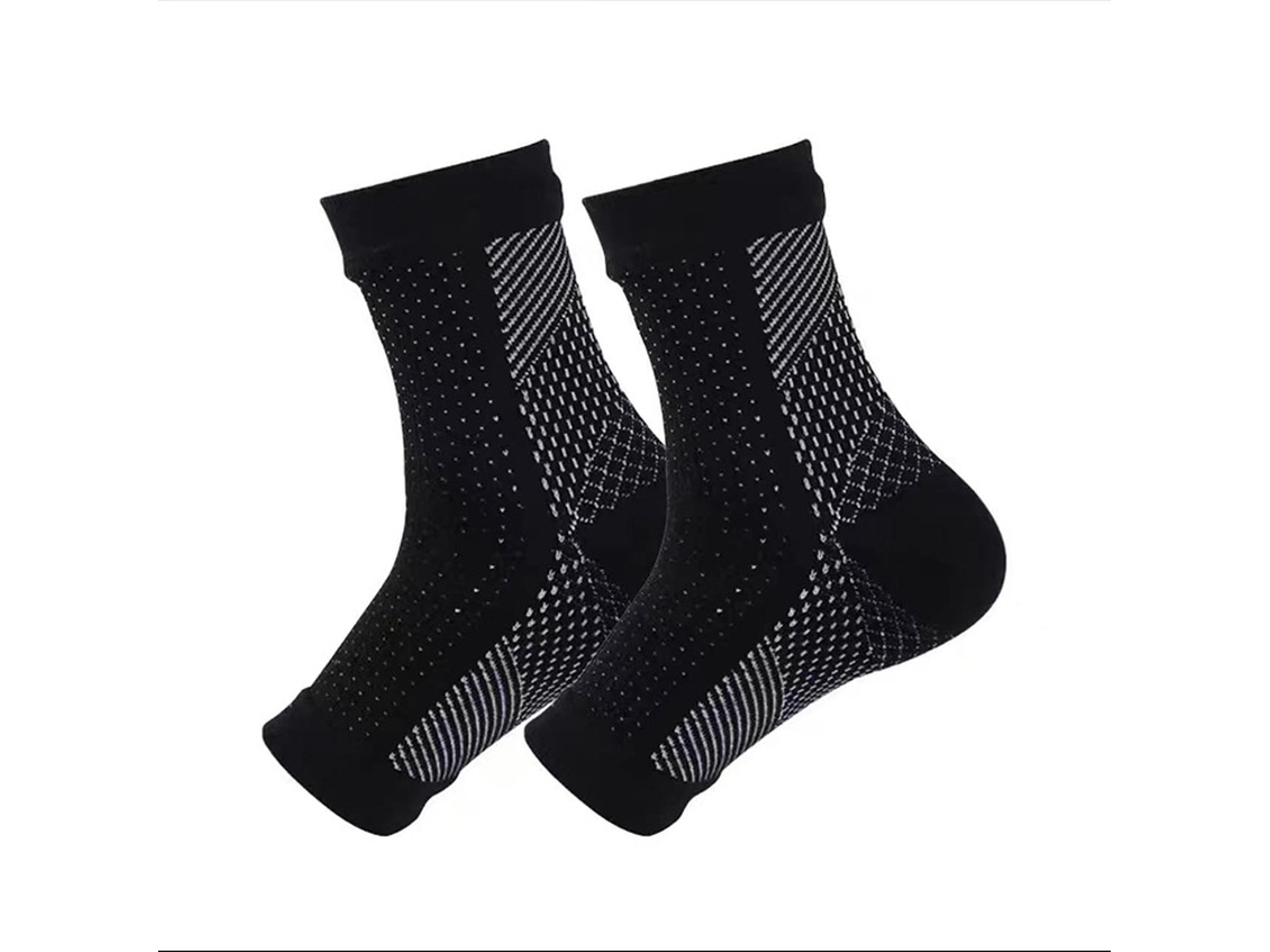 Meias de Compressão Apoio Tornozelo Fitness Ar Livre Proteção Esportiva L/xl, Respiráveis, Elásticas STELASPLEN