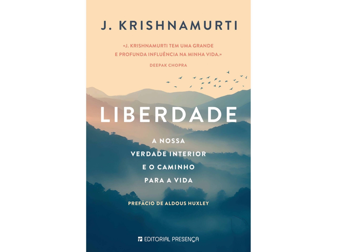 Livro Liberdade de Jiddu Krishnamurti (Português)