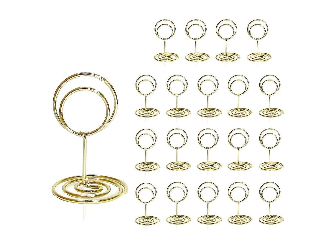 Suportes Para Números De Mesa, 20 Unidades, Mini Porta-cartões De 2 Polegadas