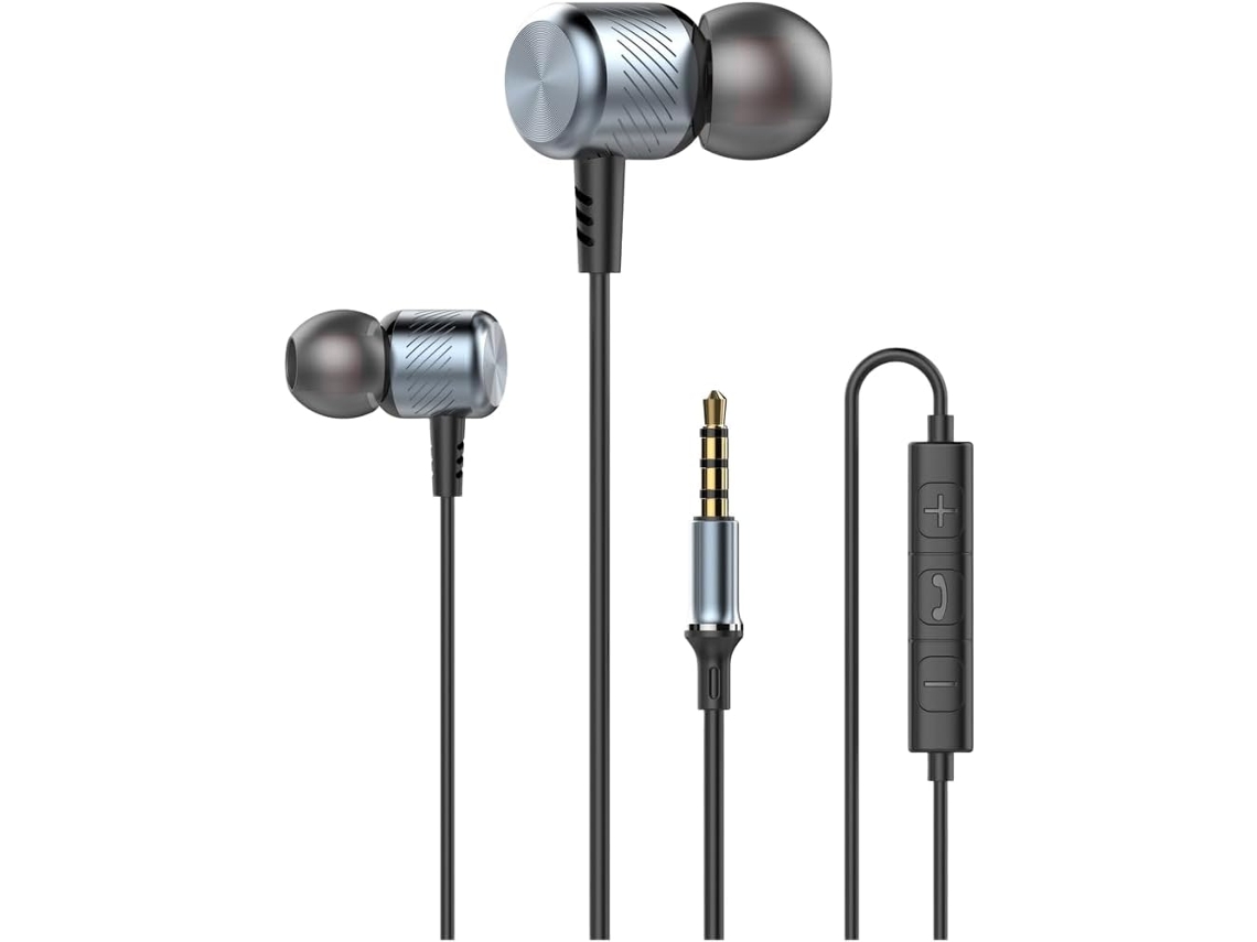 Fones De Ouvido Com Fio Jayruit Type C Microfone, Cabo De 1, 2m, Som De Alta Fidelidade, Áudio Espacial Dinâmico