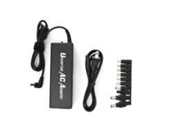 Adaptador De Fonte Universal De 70w, 15v 24v Para Notebook E Ultrabook Luz Dourada