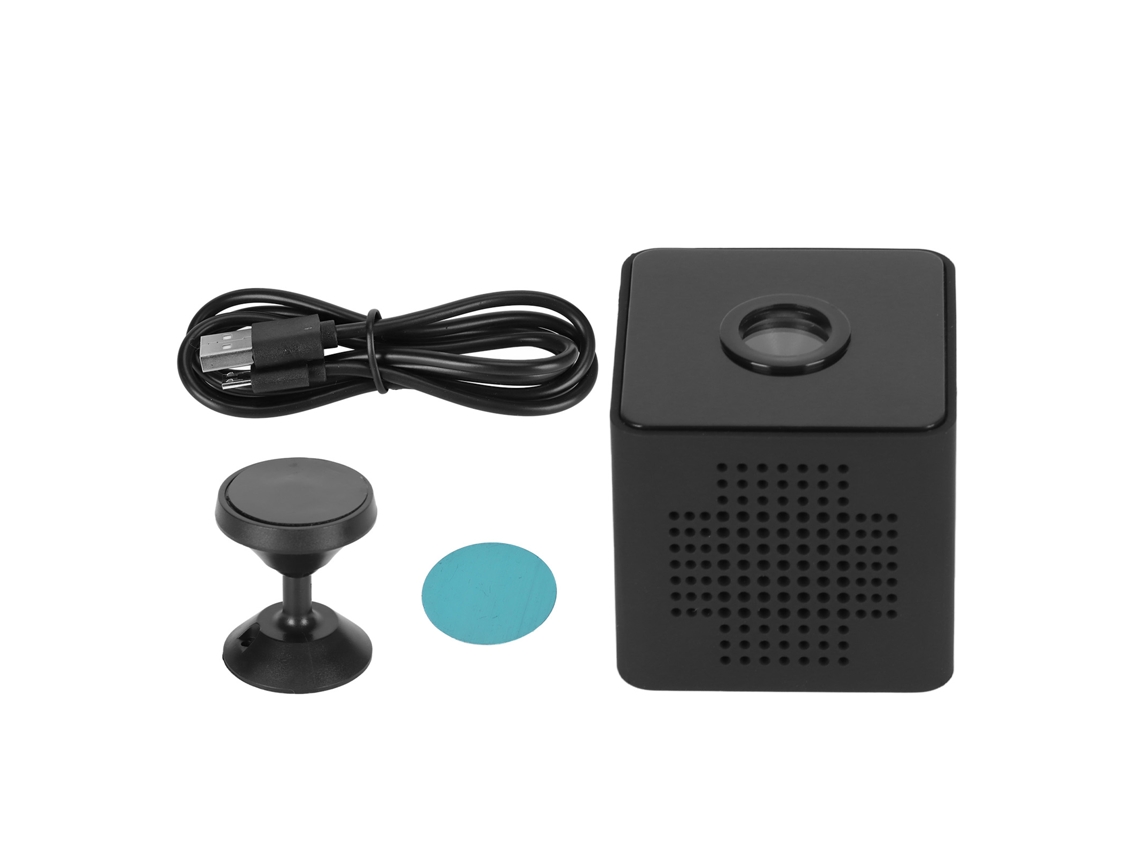 Câmera Mini Wifi Sem Fio 1080p Detecção De Movimento Visão Noturna Segurança Residencial