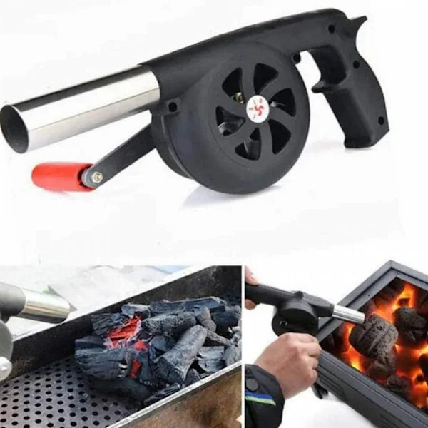 /ea/ventilador De Mão Doméstico Portátil Para Churrasqueira Pequeno H