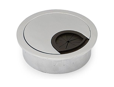 Pasacable zmk palma ø80 h18 cromo