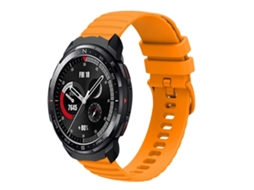 Pulseira De Silicone De Cor Sólida Com Padrão De Bolinhas Onduladas Para For Honor Watch Gs Pro, 22 Mm.