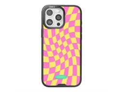 Capa Tkdaddy Caseevo Para Iphone 15 Pro Max Compatível Com Magsafe Tpu Acrílico Capa Magnética Para Celular Com Placa Traseira De Grade Removível Amar