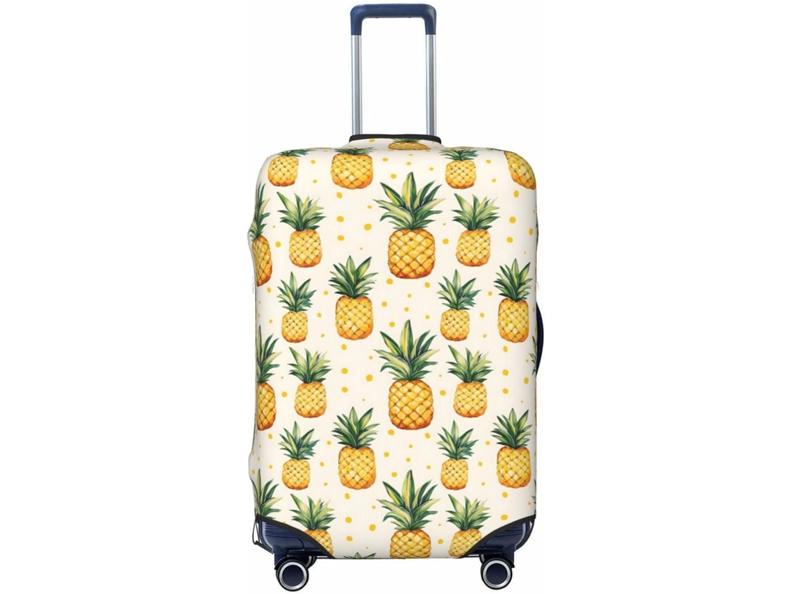 Capa para Mala Novastar Estampa Bolinhas Amarelas 61 Cm | S/MARCA