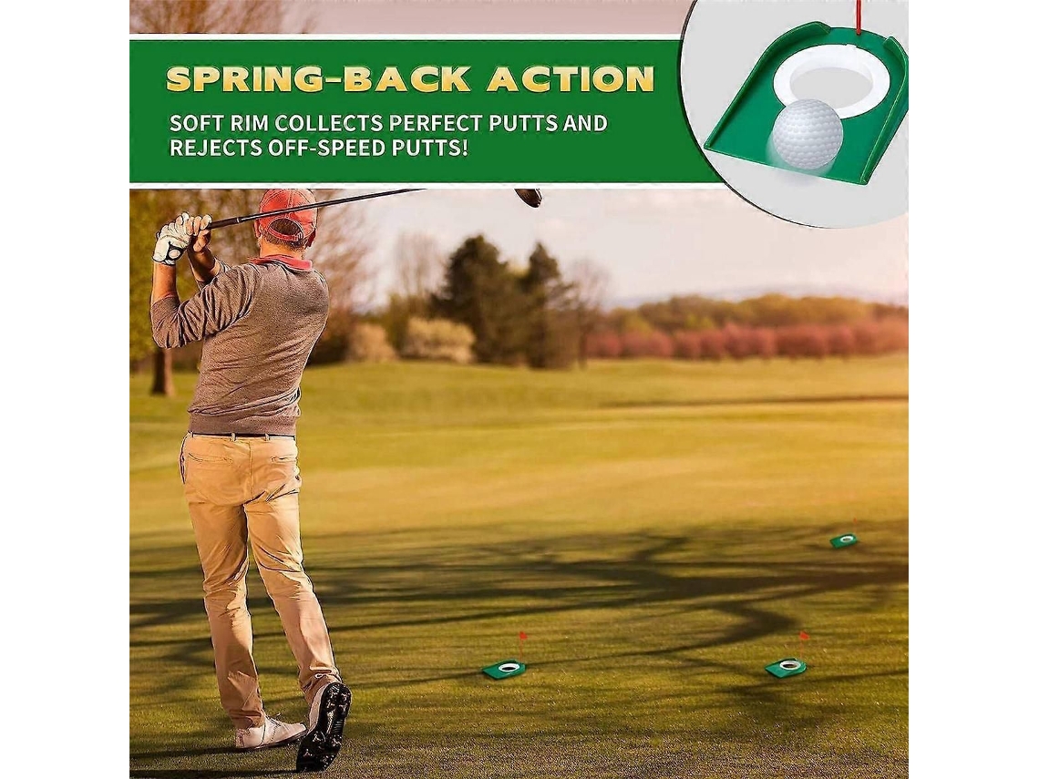 3 Copos De Prática Para Golfe, Acessórios De Treino Com Plástico