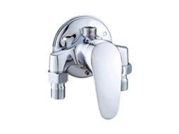 Chuveiro Misturador 2 Cm, Conjunto Torneira Banheiro, Aquecedor Solar, Latão, Quente E Água Fria Exposta, 4 Pontos Slowmoose Switch