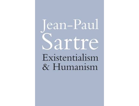 Livro existentialism and humanism de jean-paul sartre (inglês)