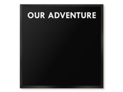 Magnetic Wall Board Our Adventure For The Office Espelharte (50x50 Cm)