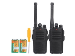 Walkie-talkie Infantil, 2 Unidades, Sem Fios, Longo Alcance