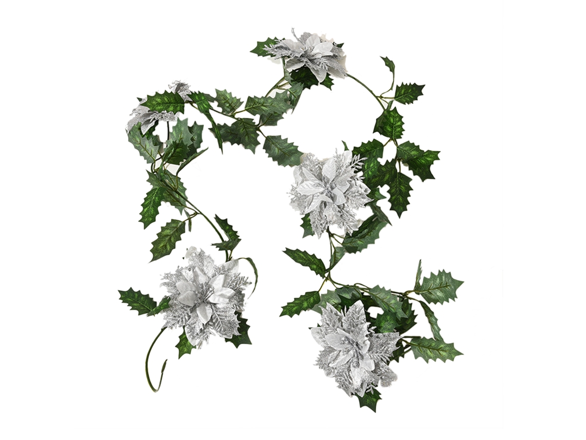 Flores Falsas Bagas Vermelhas Vinha Flor Decoração Natal