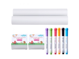 Conjunto Artístico Para Cavalete Infantil Com Giz, Marcadores E Papel Tekmaquinas