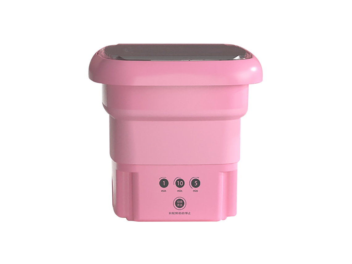 Mini Máquina De Lavar Portátil Com Centrífuga, Secadora, Mangueira De Drenagem E Tanque Dobrável Para Meias E Roupas Íntimas (110v Aquaforge