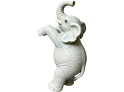 Estátua Genérica de Elefante para Vaso Figura Decorativa Feita de Resina, Arte para Jardim, Ornamento Animal, Vaso para CHABERLU