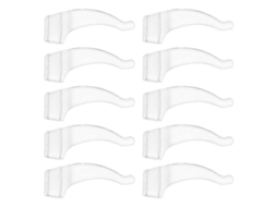 20 Pares de Gafas, Ganchos para Orejas Silicone Negra, Orejas, Tapones Gafas , Suporte Conforto GOKOCO