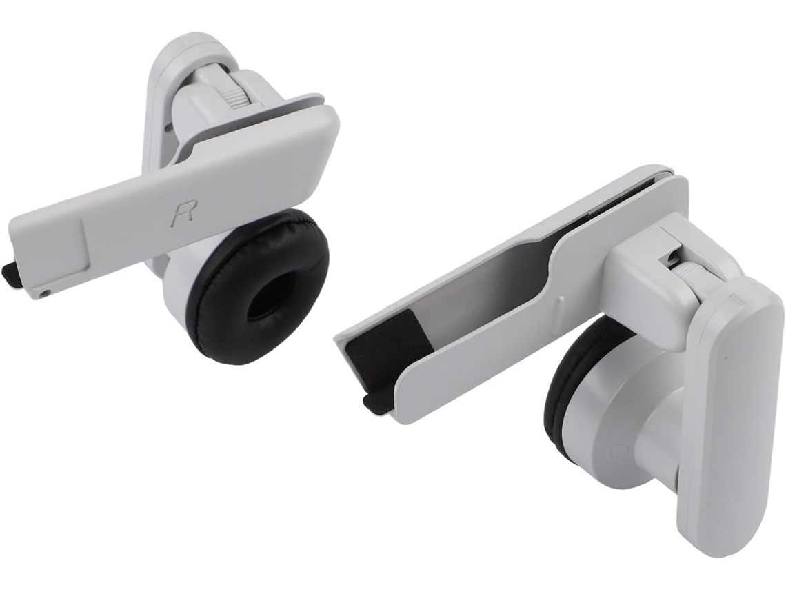 Fone De Ouvido Com Protetores Auriculares Em Abs Para Headsets Ultra Vr De 4 Polegadas, Qualidade De Som