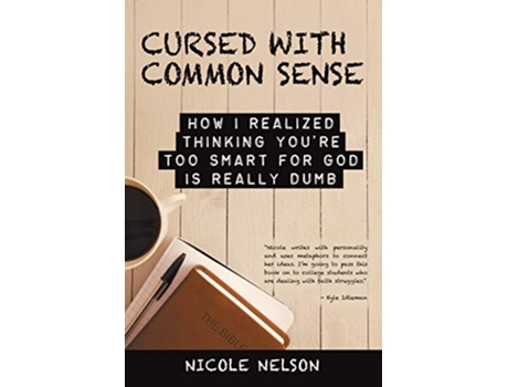 Livro Cursed with Common Sense de Nicole Nelson (Inglês)