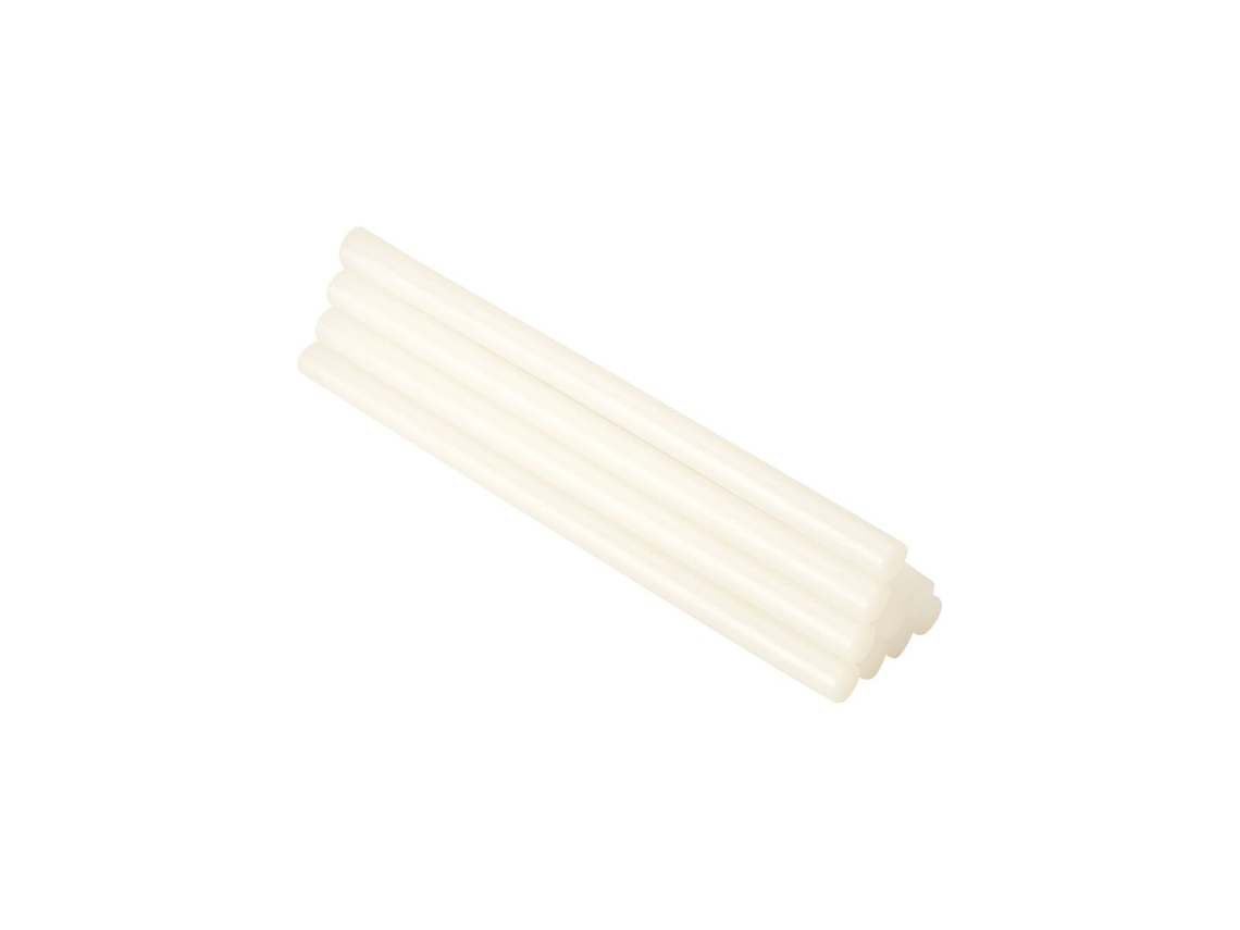 Cola quente derretida em palitos Salki Express 430407 Universal Ø 12 x 195 mm Branco (25 Unidades)