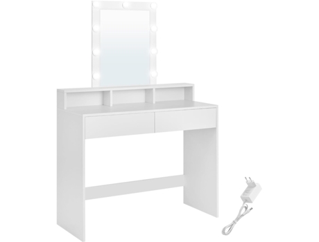 Toucador de Maquiagem com Iluminação Ajustável e Amplo Armazenamento PRICENET