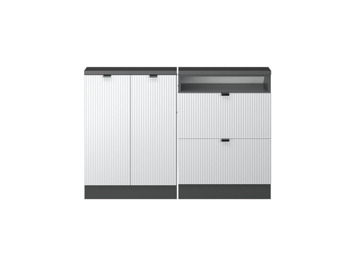 Móvel Arrumação para Sótão Conjunto 2 VICCO (120x83,8x46 cm)