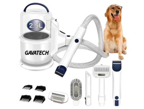 Máquina de Corte de Cabelo GAVATECH Rtp 21 com Aspirador e Cuidado de Animais